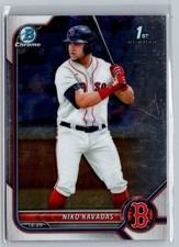 2022 Bowman #BCP-68 Niko Kavadas Chrome Prospects