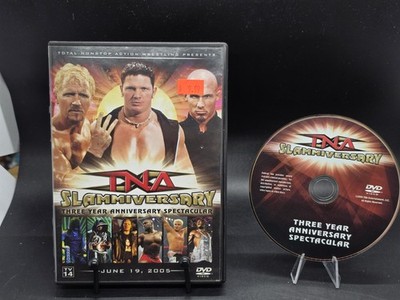 TNA Wrestling Slammiversary 2005 (DVD) AJ Styles Samoa Joe Abyss Raven Daniels++