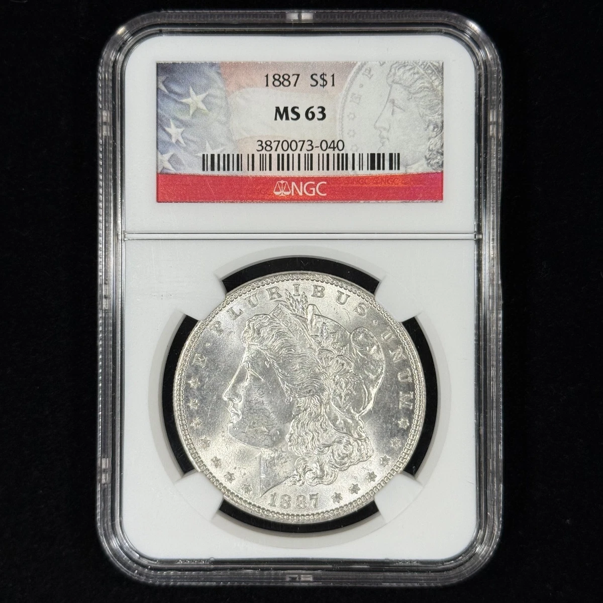 MS 63 Graded 1887 Year Morgan US Dollars (1878-1921) for sale | eBay