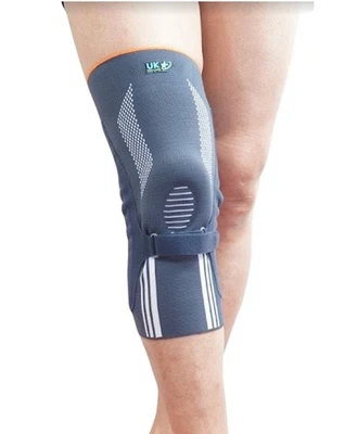 UK PRO CARE Adjustable Knee Support Brace Compression for Sports Running Gym and Training