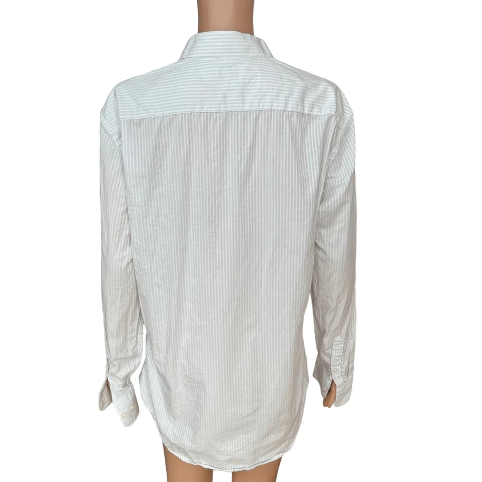 Tiger Of Sweden Adleyx Stripe Slim Fit Button-up Dress Shirt In Grey 41/16 - Image 4 of 4