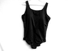 Lands' End Black Swimsuit One Piece Built in Bra 24W BRAND NEW W/ TAG 