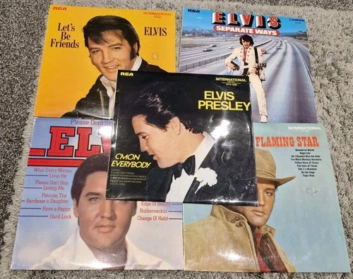 Elvis Presley Lp x 5 Budget Albums at a budget price