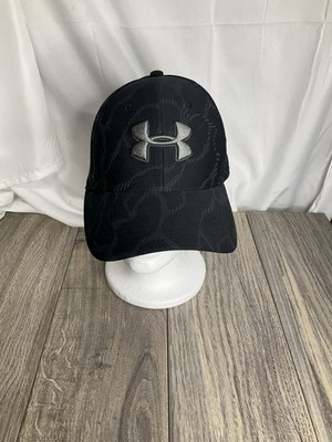 Under Armour Blitzing Fitted Stretch Fit Large/Extra Large Black Hat Cap Men