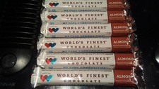 **WORLD'S FINEST CHOCOLATE (6) Almond x $2.00 Ea Bars