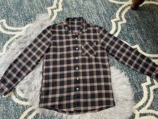 Shein Men's Long Sleeve L Multicolor Plaid Button Up Shirt