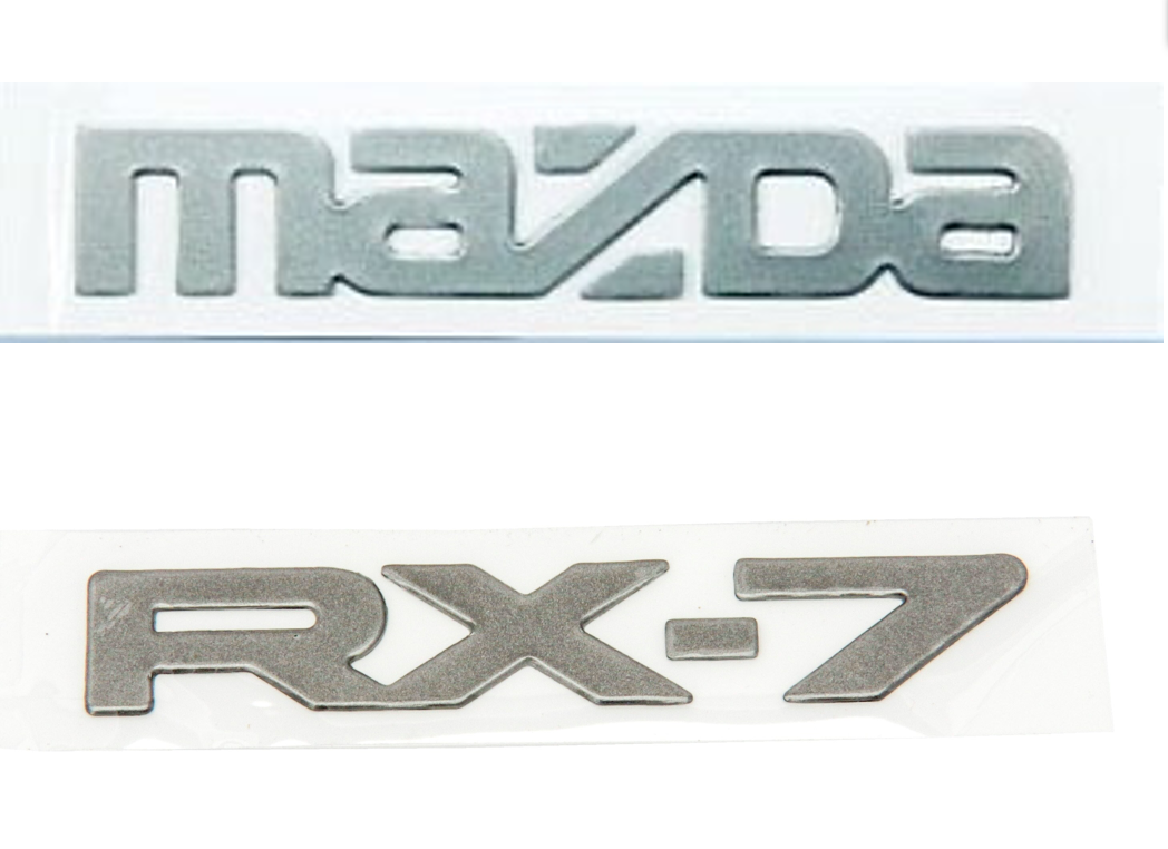 MAZDA Genuine Rear RX-7 Mazda Emblem Badge Set RX - 7 1993 - 1995
