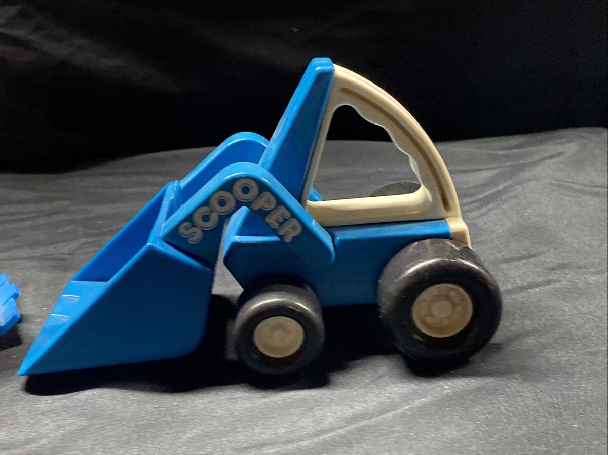 Vtg Buddy L My First Scooper Construction Vehicle & Wrecker
