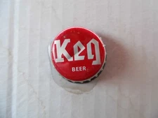 KEG CORK LINED BEER CROWN~#382