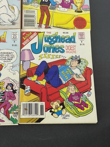Jughead Jones Comics Digest Magazine Lot Of 6 Books Modern Era Color Paperback - Picture 10 of 13
