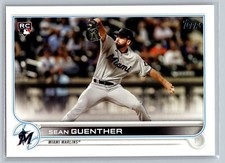 Sean Guenther 2022 Topps BASEBALL #471 Miami Marlins RC