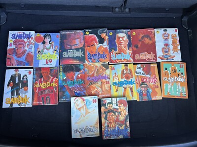 Viz Media Takehiko Inoue Slam Dunk English Mang Lot INCOMPLETE | eBay
