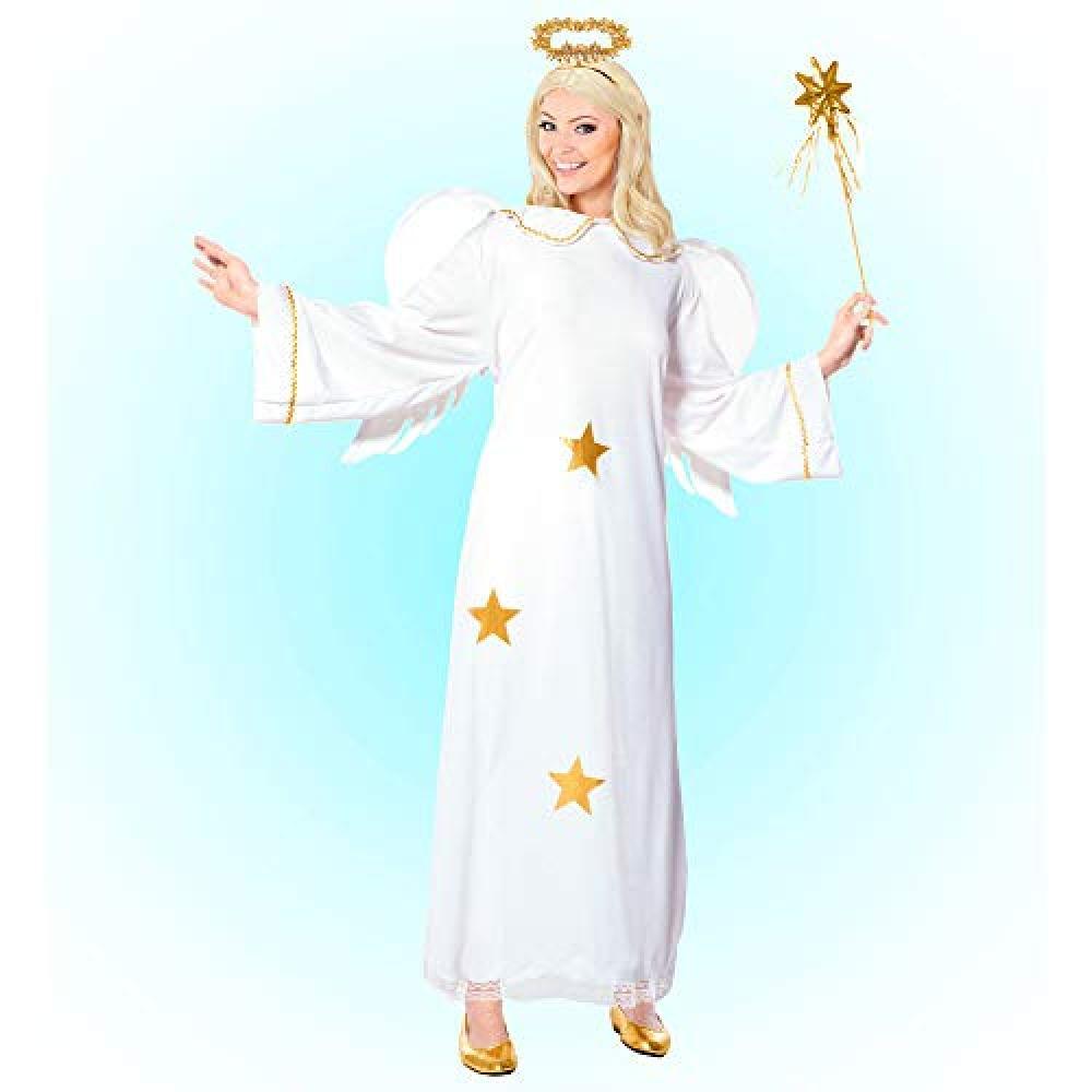 (TG. S) "ANGEL" (dress, wings, halo) - (S) - NUOVO