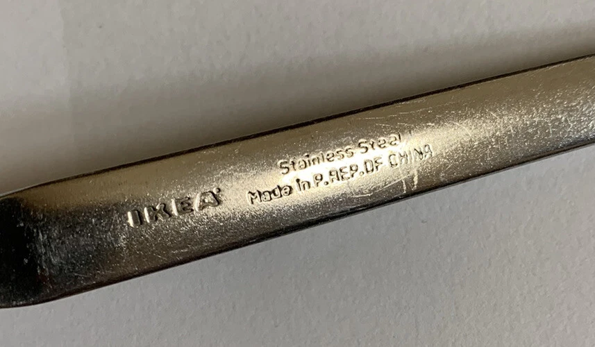 Cucharas de cena de acero inoxidable IKEA - Juego de 4 - Mi24 Foto 3 de 3