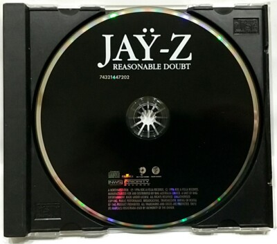 CD) Jay-Z – Reasonable Doubt, Album, 74321 44720 2, Excellent, Jay