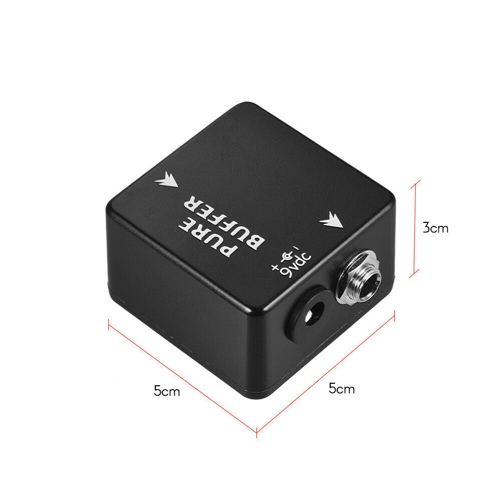 Mosky Pure Buffer Electric Guitar Effect Pedal Mini Size 1/4" Input