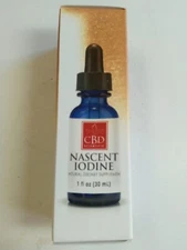 Scientific Natural Nascent Iodine Supplement Thyroid Support 1fl oz  30ml