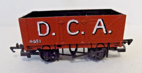 D.C.A. Nr.4981 BRAUNER KOHLEWAGEN SPUR OO VON SLATERS BAUSATZ GEBAUT | Condition: Used