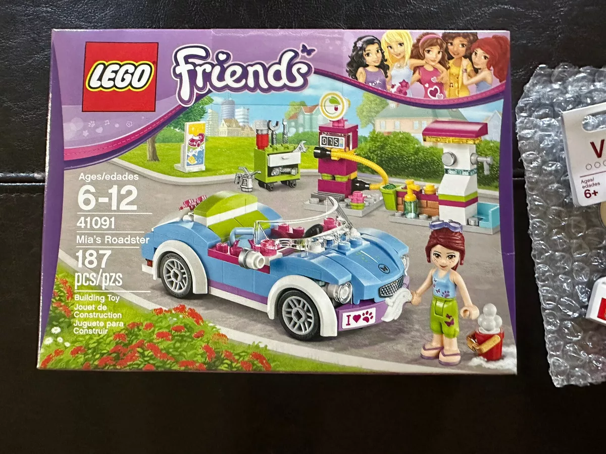 Lego 41091 MIA S ROADSTER Friends set Bonus VIP Keychain