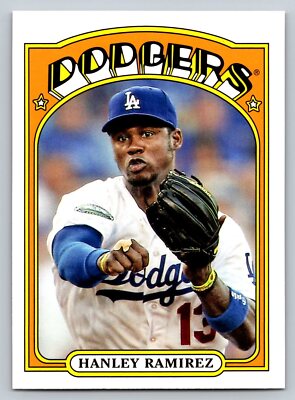 2013 Topps Archives #17 Hanley Ramirez Los Angeles Dodgers