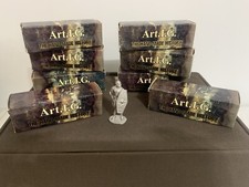 8 Metal Toy Soldiers 1/32 54 mm Art.I.G. The Hand Made History Made in Latvia