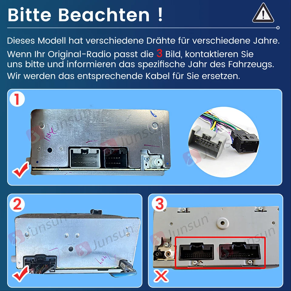 4G+64GB 8Kern für Fiesta 2009-2011 Android 14 Autoradio CarPlay DAB+GPS Navi SWC - Bild 4 von 4