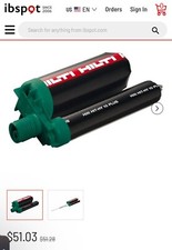 HILTI HIT-HY 10  422710 11.1 fl.oz/19.0 Oz