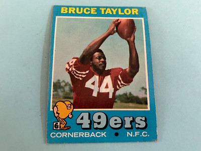 Bruce Taylor 1971 Topps #239 Rookie San Francisco 49ers.,,EX+