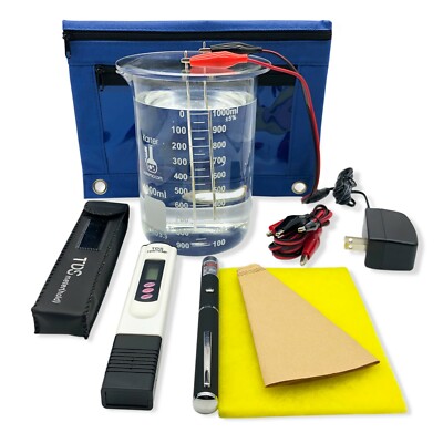 Enhanced Colloidal Silver Generator 99.99% Silver. Just add Water & Jar!