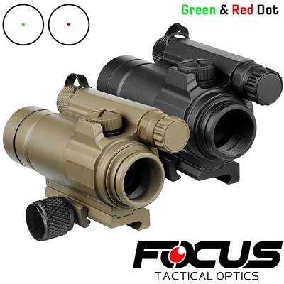 M4-4 Red/Green Dot Reflex Sight with QRP2 Mount, Spacer, Rubber Bikini Lens