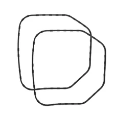 Valve Cover Gasket O-Ring Seal 24-153-23-S 24-153-16-S 2-Pack for Lawn Mower