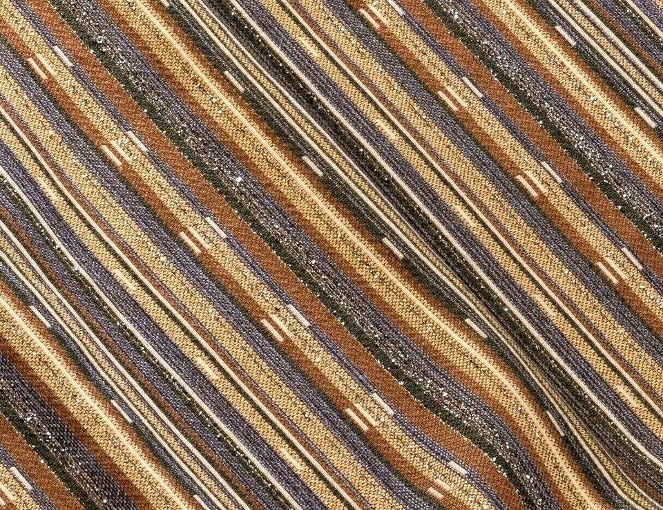 COUPON DE TISSU VINTAGE LAMÉ ARGENT ANNÉES 70 MADE IN FRANCE NEUF 1,20X0,90m - Photo 3/3