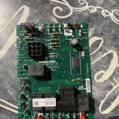 White-Rodgers  Emerson Goodman B18099-13 Furnace Control Board  50T35-730 #J8