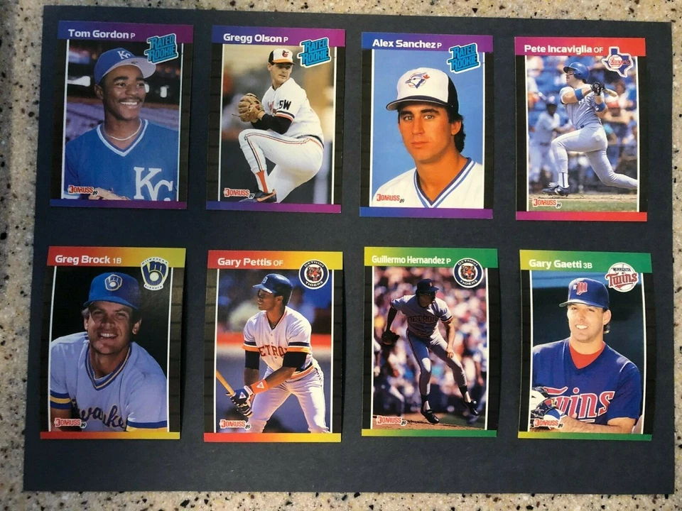 1989 DONRUSS BASEBALL CARDS YOU CHOOSE 29-366 RC'S VETERANS MLB CARD VINTAGE FS - Image 2 of 4