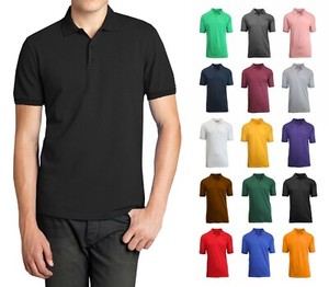 Men Polo Shirt Size S M L XL XXL New Standard Neck Classic NWT Uniform Lounge - Click1Get2 Offers