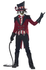 Wicked Ringmaster Scary Child Halloween Costume
