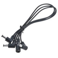 3 Way Daisy Chain Cable For Electric Guitar Effect Pedal Power Supply Cord Lead