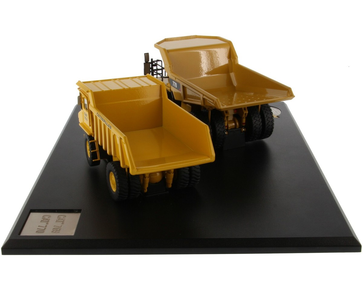 CAT CATERPILLAR 769 & 770 OFF-HIGHWAY TRUCK 2 PC SET 1/50 DIECAST