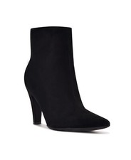 Nine West Cale 9X9 Black Suede Dress Boots 1652 Womens Shoes Size 10