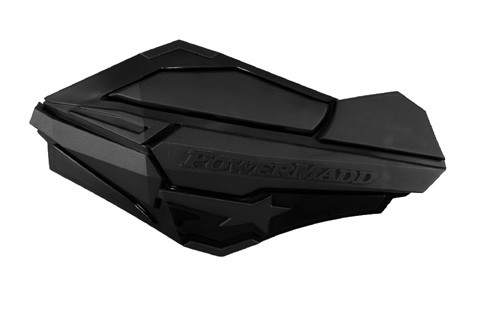 POWERMADD 2004-2009 KFX700 SENTINAL HANDGUARDS BLACK/BLACK 34410 Kawasaki - Foto 1 di 2
