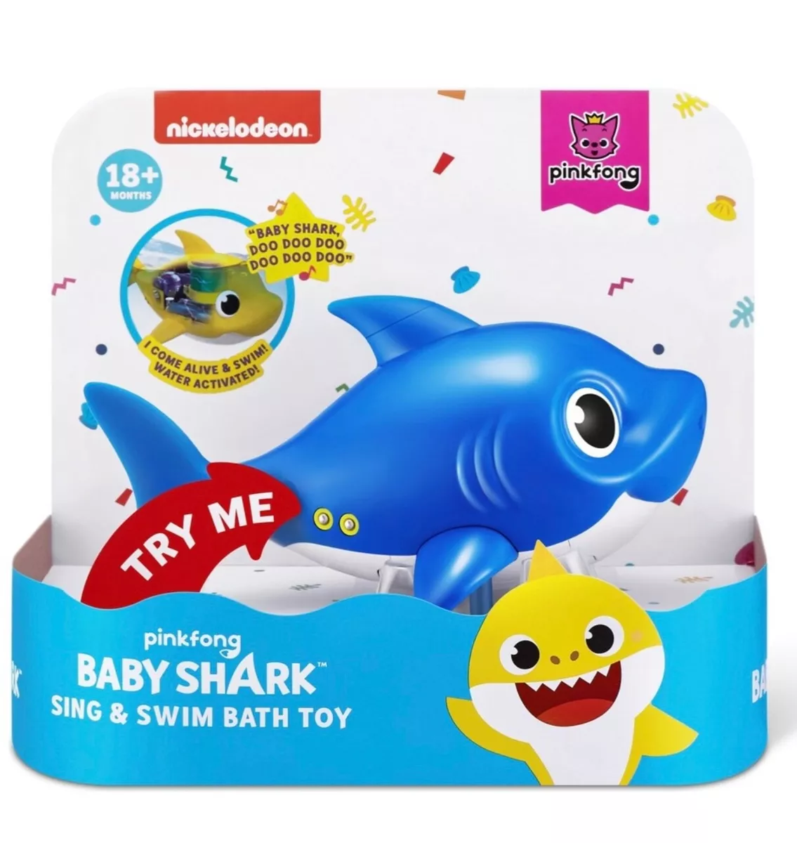 Singing daddy best sale shark toy