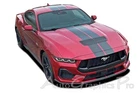 2024-2026 Ford Mustang GT Racing Stripes PERFORMANCE RALLY Graphics Hood Decals