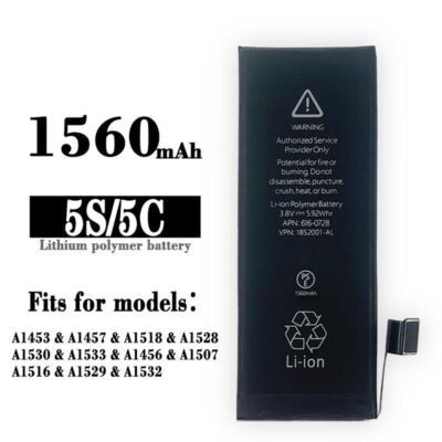Ersatzakku für Original Apple iPhone 5S Batterie Battery 1560mah Akku Accu NEU e