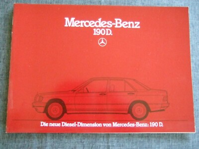 MERCEDES PROSPEKT    190D   W201 ·  11/1983