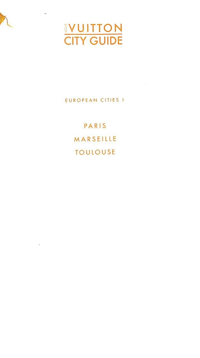 Louis Vuitton City Guide European Cities l