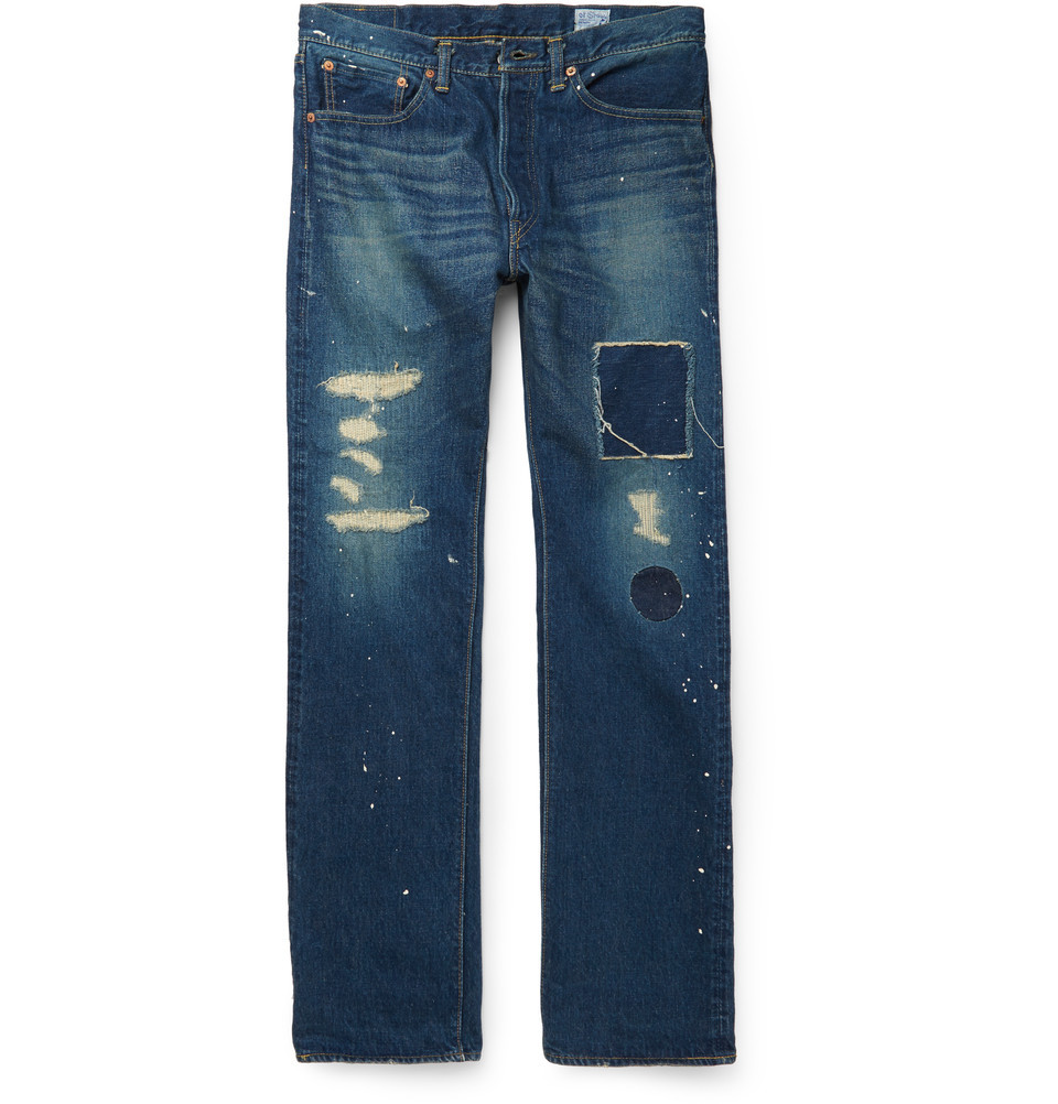 ORSLOW x Beams 105 vintage selvedge Jeans, made in Japan