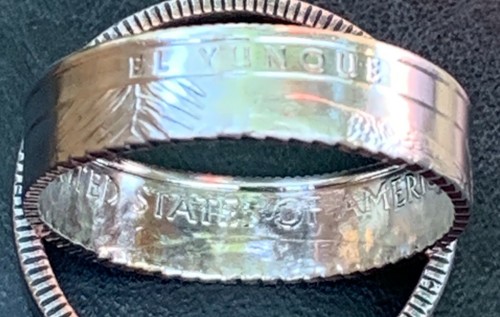 2010-2021 US America the Beautiful Qtr Coin Ring, Size 5 -14. Handmade, Free S&H - Picture 32 of 63