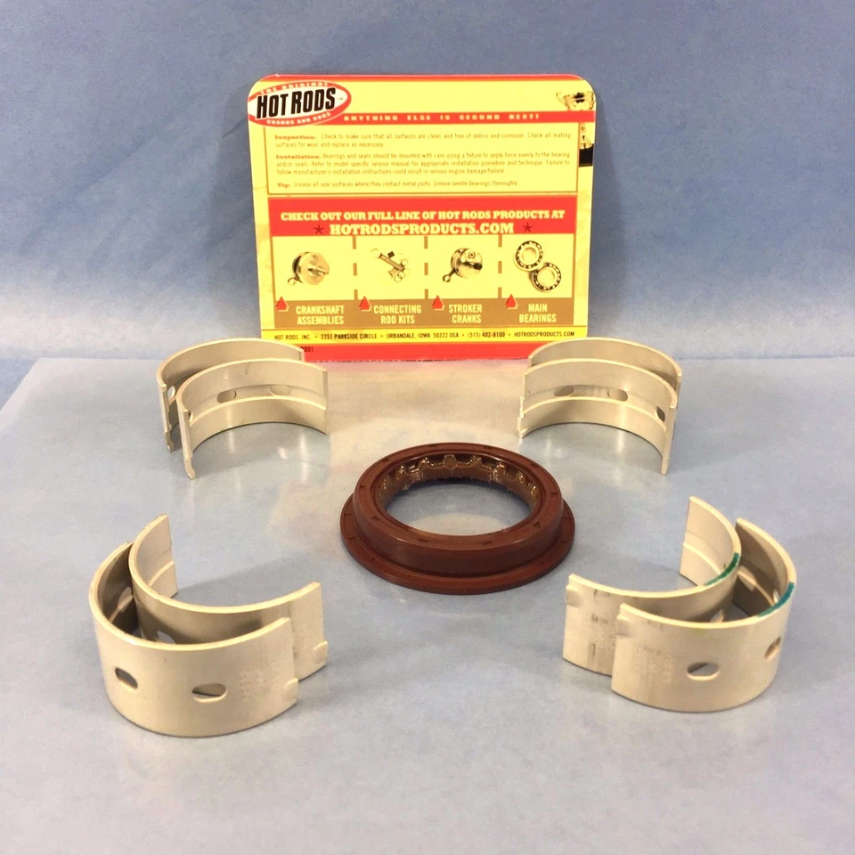 POLARIS 900 RZR HOT RODS GREEN MAIN BEARING & SEAL KIT 2011-2014 XP RANGER EFI - Image 3 of 4