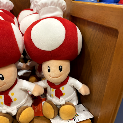 USJ Toad Chef Plush Toy KINOPIO'S CAFE Super Nintendo World