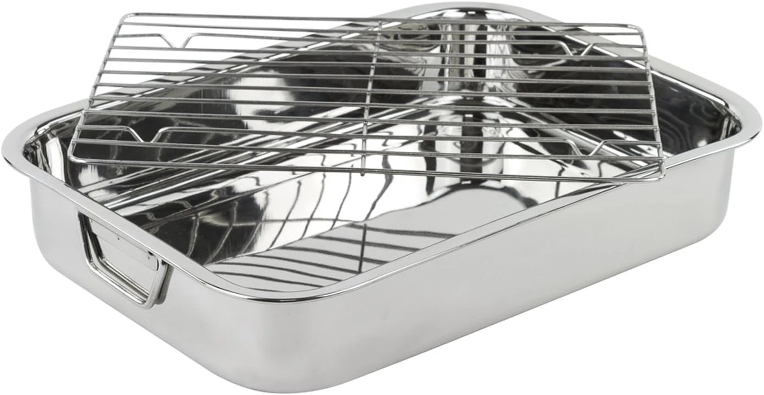 Lexi Home Stainless Steel Lasagna Roasting Pan